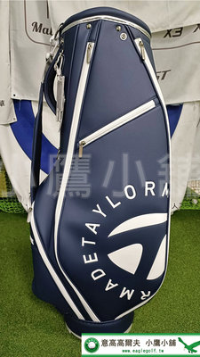[小鷹小舖]TaylorMade Golf TJ147 U21897 泰勒梅 高爾夫球桿袋 男仕 輕量便攜 底部穩定 藍