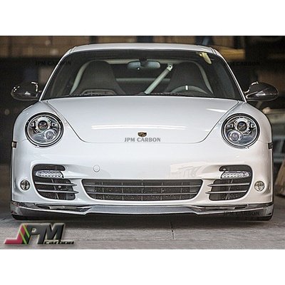 JPM 全新 保時捷 Porsche 997 前下巴 TA Style 碳纖維材質 外銷商品 品質保證