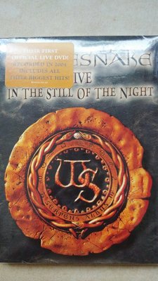 美版一區DVD Whitesnake - Live in the still of the night (全新未拆封)
