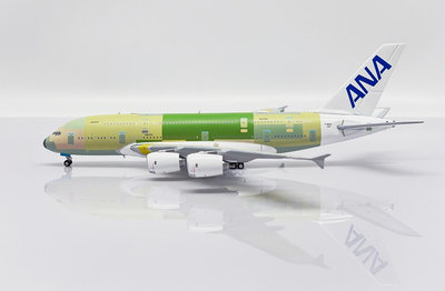 RBF現貨 JC 金屬 1:400 ANA A380 Bare Metal F-WWSH XX4474