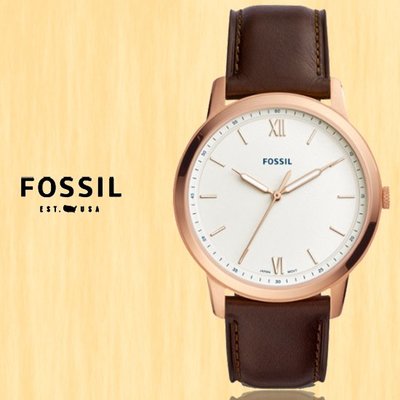 FOSSIL美國品牌都會簡約紳士超薄時尚腕錶FS5463公司貨