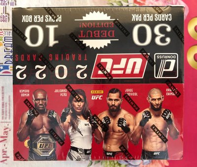 【紅葉球員卡】2022 Panini Donruss UFC 格鬥卡 盒卡