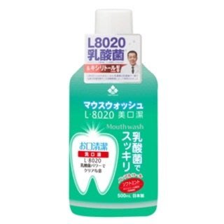 L-8020乳酸菌漱口水 薄荷味 美口潔 500ml 日本製