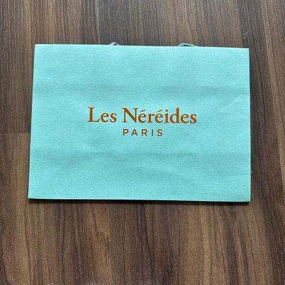 Les Néréides 蕾娜海 蒂芬妮綠湖水綠tiffany綠  小禮物手提袋 紙袋