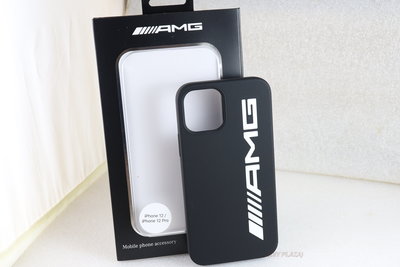 【DIY PLAZA】M-Benz (賓士) 原廠 iPhone 12 / 12 Pro AMG 手機殼 保護殼 黑色