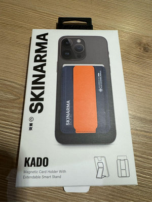 ￼【SKINARMA】日本東京 Kado 磁吸卡夾支架 外接式MagSafe手機支架 磁吸卡包支架 只有1個喜歡要快