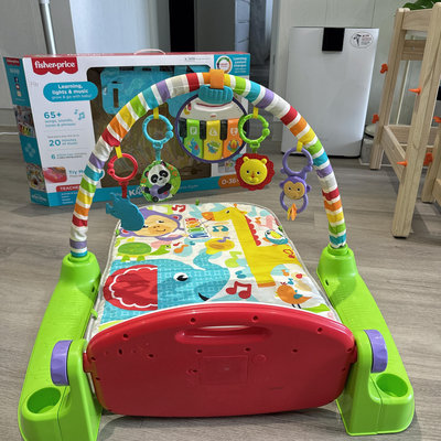 正貨 Fisher-Price 費雪可愛動物鋼琴健身器 二手品