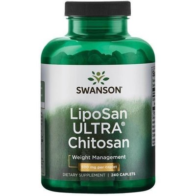 【天然小舖】Swanson 水溶性甲殼素500mg 240顆 LipoSan ULTRA Chitosan