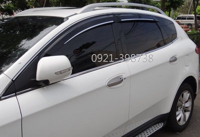 【晴雨窗】納智捷,LUXGEN,SUV,U7,下鍍鉻飾條 晴雨窗 ( 台灣製造 , 跟現代公司件同等級 )