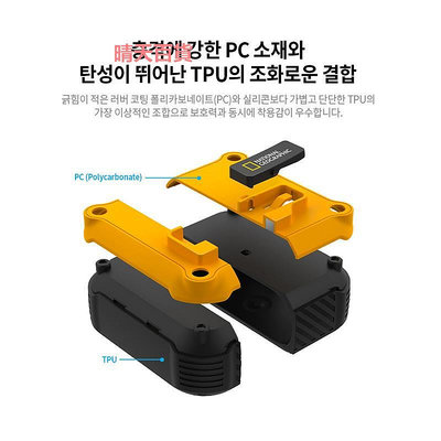 韓國正版國家地理蘋果airpods pro2耳機套airpods3代軍工防摔套保護殼自動彈蓋
