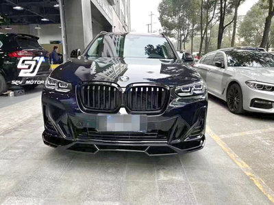 【SPY MOTOR】BMW G02 X4 LCI 碳纖維前下巴