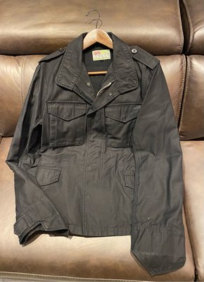 GDC 黑色日本款背面繡飾M65外套
