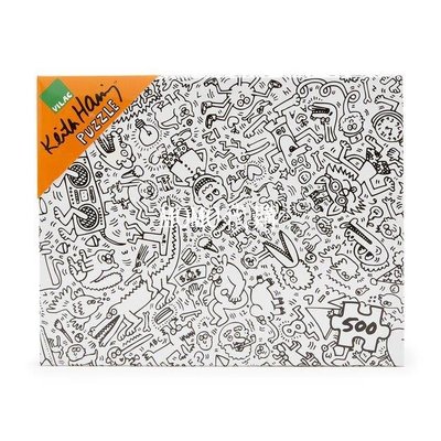 MOMO精品代購 潮牌Keith Haring Jigsaw Puzzle 500片 收藏 塗鴉 拼圖 現貨