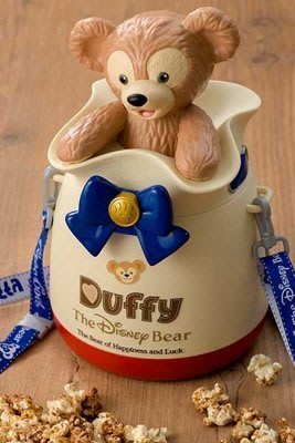 ☆Joan☆日本帶回♥日本海洋迪士尼Duffy達菲熊水桶包造爆米花桶(不含爆米花)