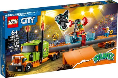【樂GO】樂高 LEGO 60294 特技表演卡車 城市系列 卡車 積木 玩具 小朋友 禮物 盒組 原廠正版 全新未拆