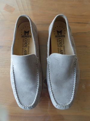 法國製MEPHISTO 高級麂皮休閒鞋