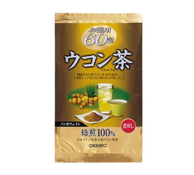 【現貨不用等】日本ORIHIRO德用 薑黃茶 普洱茶 番石榴茶 魚腥草茶 每袋60入