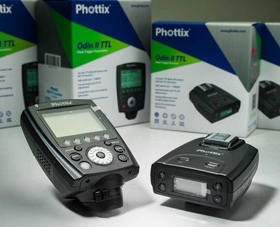 呈現攝影-Phottix Odin II TTL套組 for Canon 閃燈觸發器 對焦輔助燈 棚燈人像 外拍 離機閃
