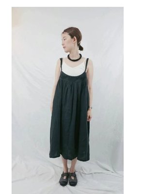 【2023山東六月號】23SS！韓國製  YOOM  刺繡細帶洋裝