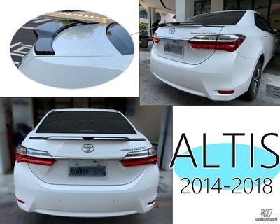》傑暘國際車身部品《全新 ALTIS 11代 11.5代 2014-2018 14 年 運動版 擾流板 鴨尾 尾翼