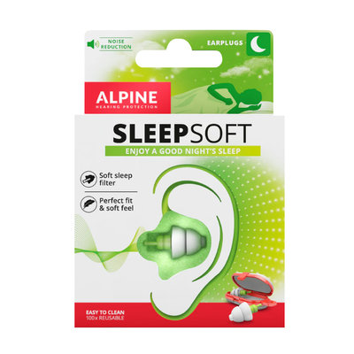 小叮噹的店 Alpine SleepSoft 睡眠耳塞 無痛耳塞 隔音耳塞 軟耳塞 耳塞 ALPINE-S-SOFT