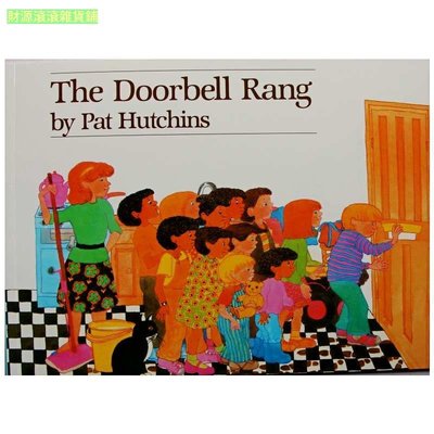 THE DOORBELL RANG BY PAT HUTCHINS Englsh 繪本啟蒙益智睡前英文故事書  財源滾滾雜貨鋪