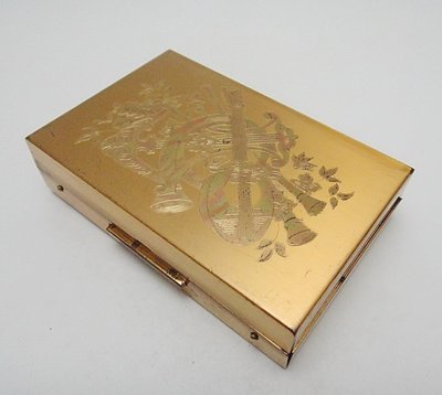 【timekeeper】 美國製Elgin艾爾金粉盒+音樂盒(免運)