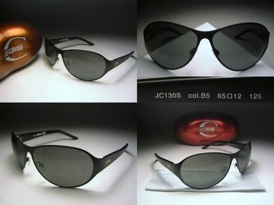 信義計劃 眼鏡 JUST Cavalli 太陽眼鏡 Roberto Cavalli 黑色水鑽金屬框 eyeglasses
