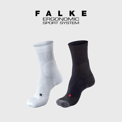 絲襪FALKE網球襪 四季運動休閑襪貼合TE2進口中筒男襪快速排濕穩定性褲襪