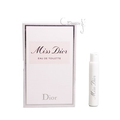Christian Dior 迪奧 Miss dior 花漾 EDT 女性淡香水 1mL 可噴式 試管香水 全新