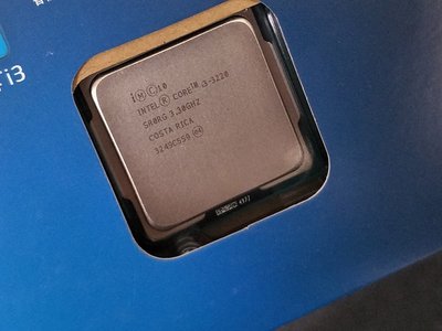 【含稅盒裝】Intel Core i3-3220 3.3G SR0RG 1155 正式 CPU 三年保 內建HD