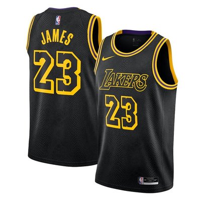 【現貨優惠】Nike LeBron James 湖人 Lakers City Edition 蛇紋 城市版 球衣