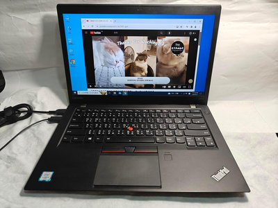[二手]聯想筆電Lenovo ThinkPad T460s全新M.2SSD、雙電池蓄電、獨顯2GB，操作順暢、便宜賣
