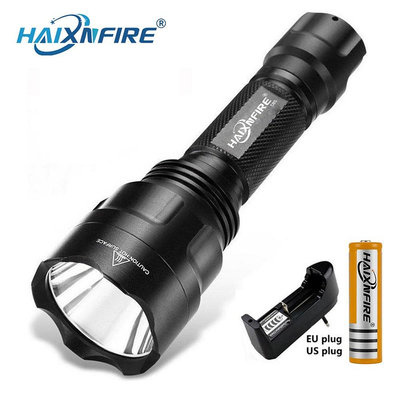 HaixnFire C8S超亮led手電筒XML T6 L2可防止雨水營釣登山火-來可家居