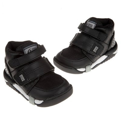 童鞋(15~21公分)Moonstar日本Carrot黑色兒童機能矯健鞋(醫師推薦矯正鞋)I9B406D