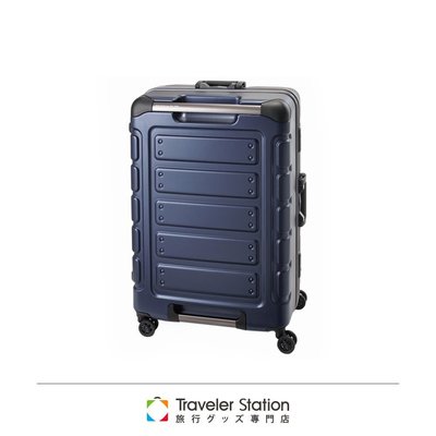 【Chu Mai】CROWN C-FE258 悍馬箱 行李箱 旅遊箱 商務箱 旅行箱 耐撞- 藍色(22吋)(免運)