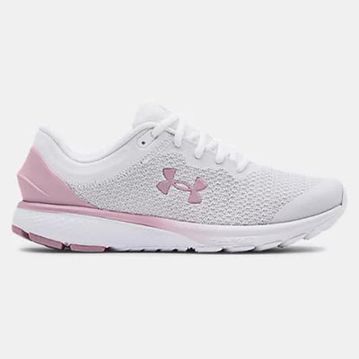 UNDER ARMOUR UA Charged Escape 3 BL 女鞋 慢跑 緩震 白粉 3024913-101