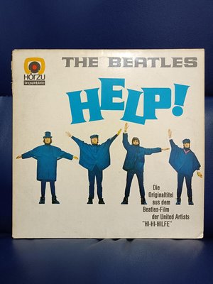 ~花羨好物~《The Beatles 披頭四樂團》(Help! 救命!)/歐版LP黑膠唱片(適擺飾)~1130