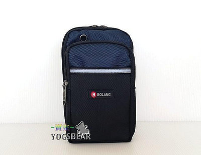 【YOGSBEAR】 6吋 直立式 手機袋 掛包 腰包 手機包 斜背包 腿包 工具包 護照包 5246