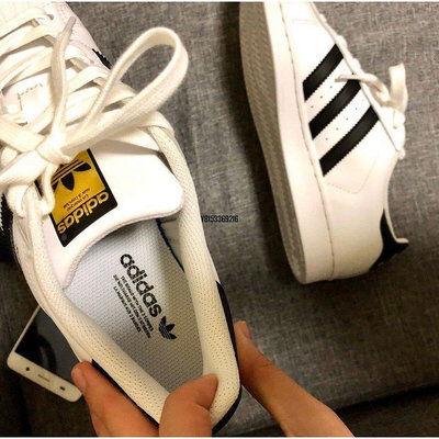 Adidas Originals Superstar 愛迪達 貝殼頭 金標 C77124 EG4958 白 男女潮鞋