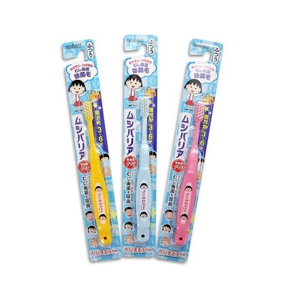 日本EBISU小丸子牙刷 (3-6歲)(不挑色)(4901221862315) 39元