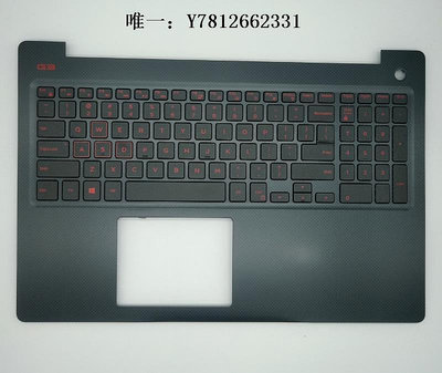 電腦零件DELL戴爾 游匣 G3 C殼 3579 筆記本鍵盤掌托外殼 紅藍字背光筆電配件