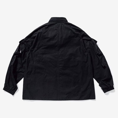 Wtaps design modular jacket cotton weather 黑色口袋外套| Yahoo