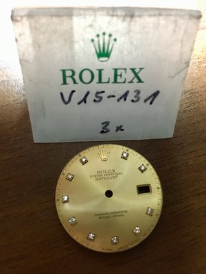 勞力士 Rolex 原廠真品 16014 16013 16233 16234系列適用 原鑲10鑽面盤