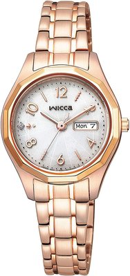 日本正版 CITIZEN 星辰 wicca KH3-568-11 女錶 手錶 光動能 日本代購
