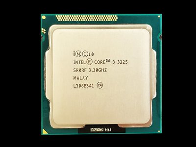 【含稅】Intel Core i3-3225 3.3G  65W 1155 雙核四線 正式CPU一年保 內建HD4000