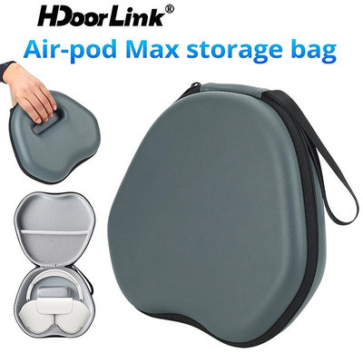 Hdoorlink 便攜式耳機套適用於 Air-Pods Max 耳機硬攜帶收納袋保護套