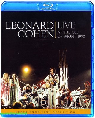 高清藍光碟 Leonard Cohen Live at the Isle of Wight 1970 (藍光BD25G)