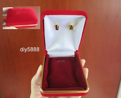 結婚用品 黃金 k金 珠寶 玉 水晶 寶石 項鍊盒no.8855_R