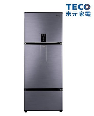 【綠電器】TECO東元 610L1級變頻3門電冰箱 R6181VXHS $28200 (不含安裝費)